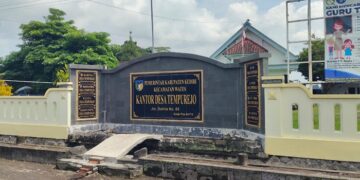 Kantor Desa Tempurejo, Kabupaten Kediri. Foto: bacaini/AK Jatmiko