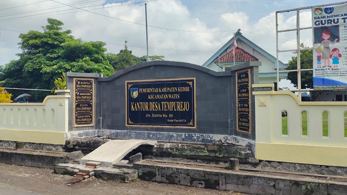 Kantor Desa Tempurejo, Kabupaten Kediri. Foto: bacaini/AK Jatmiko