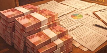 Ilustrasi Dana Desa 2026 di Kabupaten Tulungagung yang mengalami penurunan akibat pemotongan program KDMP