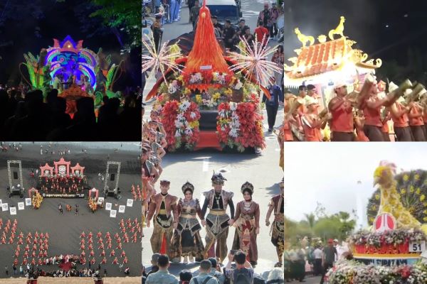 Infografik daftar event Jawa Timur yang masuk Karisma Event Nusantara (KEN) 2026