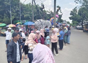 patung macan putih kediri