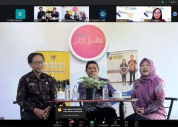 BKPSDM Kota Kediri menggelar Webinar Lentera Mapan Seri 1 tentang kenaikan pangkat PNS tahun 2026