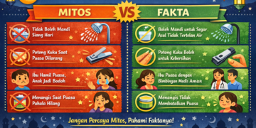 Ilustrasi mitos puasa. Foto: bacaini/HTW