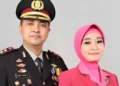 AKBP Didik Putra Kuncoro dan istrinya Miranti Afriana. Foto: istimewa