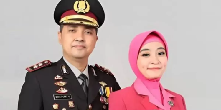 AKBP Didik Putra Kuncoro dan istrinya Miranti Afriana. Foto: istimewa
