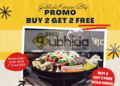 Promo menu di gubhida korean bbq. Foto: IG@gubhidakoreanbbq