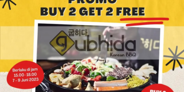 Promo menu di gubhida korean bbq. Foto: IG@gubhidakoreanbbq