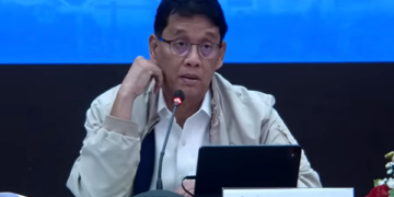 Menkeu Purbaya saat menyampaikan sikap tegas kepada penerima beasiswa LPDP. Foto: tangkapan layar