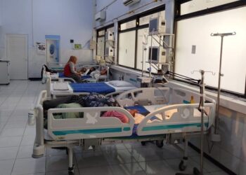 Pasien DB di RSUD Jombang. Foto: bacaini/Syailendra