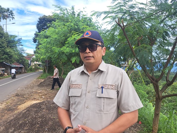 Kepala Bidang Rehabilitasi dan Rekonstruksi BPBD Jember, Anang Dwi Resdianto