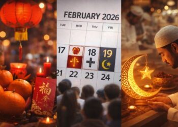 Ilustrasi perayaan Imlek 2026 di Indonesia