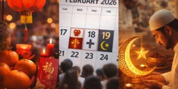 Ilustrasi perayaan Imlek 2026 di Indonesia