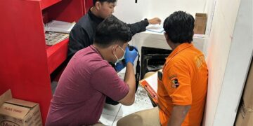 Maling cerdik bobol Alfamart Pogalan Trenggalek dengan menjebol atap dan merusak CCTV sebelum menggasak uang Rp12 juta dari brankas