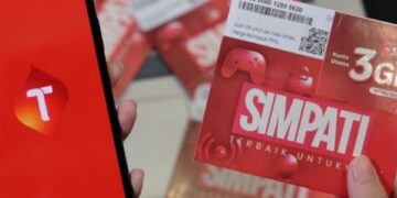 Ilustrasi kartu SIMPATI Telkomsel dengan keterangan fitur akumulasi kuota internet tidak hangus
