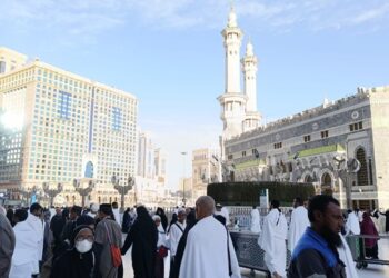 Aktvitas ibadah umrah di Arab Saudi. Foto: Bacaini/HO
