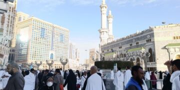 Aktvitas ibadah umrah di Arab Saudi. Foto: Bacaini/HO