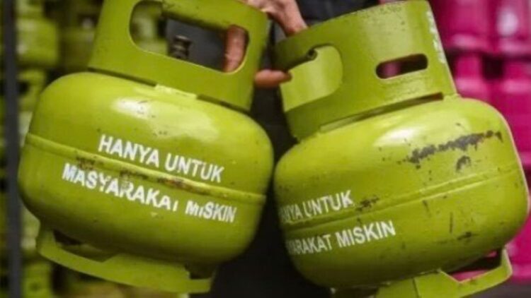 kelangkaan gas melon LPG 3 kg di Trenggalek selatan