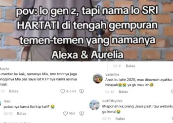 Fenomena Gen Z merasa minder dengan nama kuno yang viral di media sosial