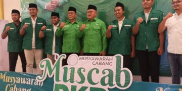 Gus Tamim dalam Muscab PKB Blitar 2026 bersama elite partai