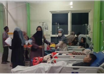 Santri Ponpes Sholawat Darut Taubah Jombang diduga keracunan setelah menyantap menu Makan Bergizi Gratis MBG