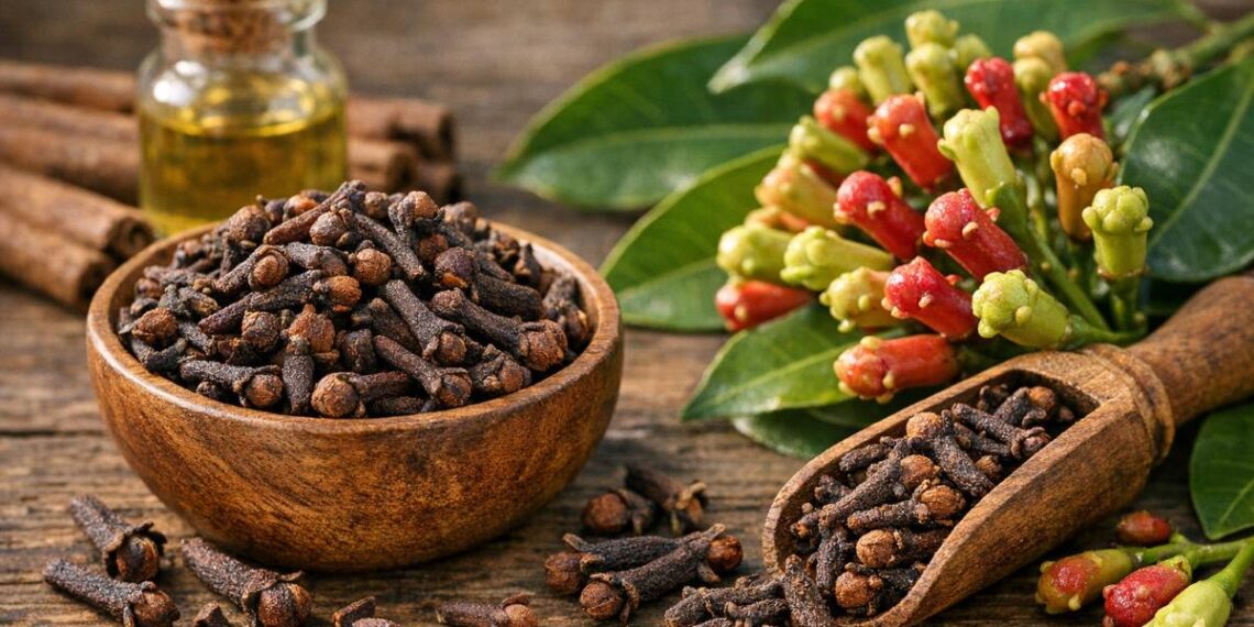 Cengkeh kering sebagai rempah Nusantara yang memiliki berbagai manfaat kesehatan seperti antioksidan tinggi dan membantu menjaga kesehatan tubuh