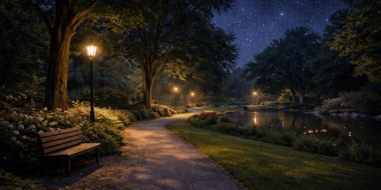 Ilustrasi malam Lailatul Qadar yang penuh ketenangan