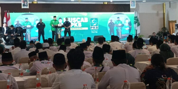 Muscab PKB Blitar 2026 berlangsung tertutup dengan lima kandidat ketua DPC