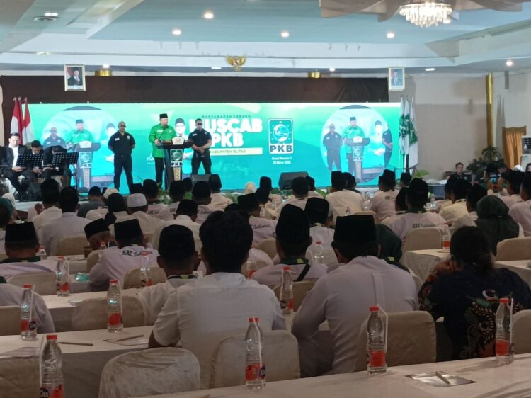 Muscab PKB Blitar 2026 berlangsung tertutup dengan lima kandidat ketua DPC
