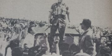 Sarwo Edhie Wibowo saat memimpin operasi militer pasca peristiwa G30S 1965