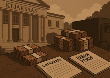 Ilustrasi korupsi dana hibah Pokir. Foto: bacaini/AI