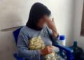 Perempuan yang diduga hendak bunuh diri di jalur kereta api. Foto: KAI