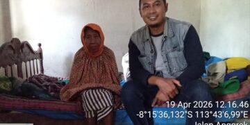 Salah satu ASN Jember yang sedang melakukan verval di Kecamatan Mumbulsari