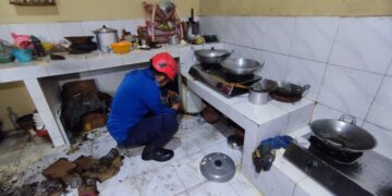 lokasi ledakan elpiji di Trenggalek