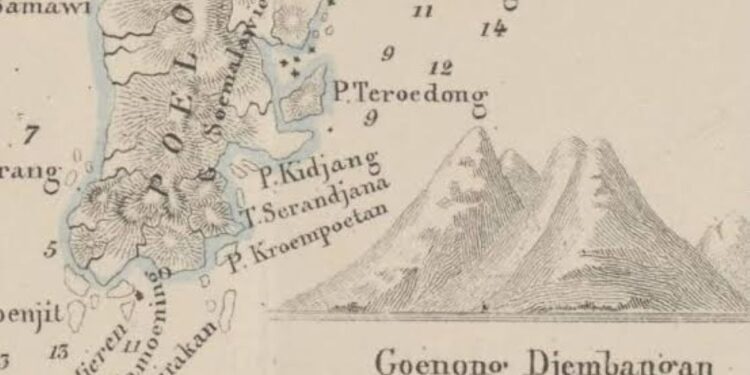 ilustrasi kota gaib nusantara