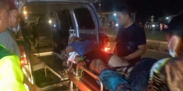 Pemuda diikat di tiang bendera oleh warga usai kecelakaan maut di Jombang