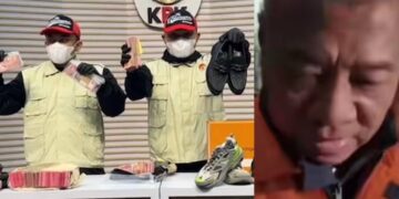 Gatut Sunu Wibowo saat mengenakan rompi tahanan KPK