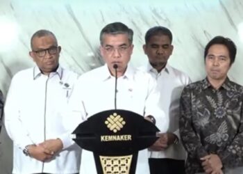 ASN bekerja di kantor saat kebijakan WFH diberlakukan