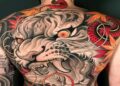 Ilustrasi tatto anggota Yakuza. Foto: istimewa