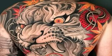 Ilustrasi tatto anggota Yakuza. Foto: istimewa