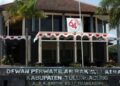 Suasana gedung DPRD Tulungagung terkait pembahasan pengisian jabatan wakil bupati pasca OTT KPK