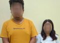 Dua warga Kediri pasangan suami istri siri pelaku pembuat konten porno.