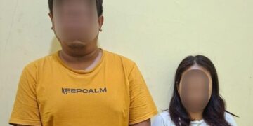 Dua warga Kediri pasangan suami istri siri pelaku pembuat konten porno.