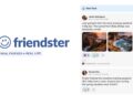 Tampilan aplikasi Friendster terbaru di iPhone dengan konsep media sosial anti algoritma dan desain minimalis