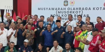 Muh Samanhudi Anwar berbicara soal harga diri dan marwah KONI Kota Blitar setelah memenangkan pemilihan Ketua KONI 2026-2030.