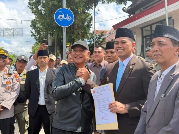 Mohammad Trijanto menyampaikan pernyataan soal integritas calon Ketua KONI Kota Blitar 2026-2030