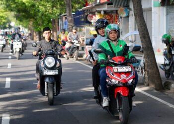 Ilustrasi ojol di Banyuwangi. Foto: banyuwangi.go.id