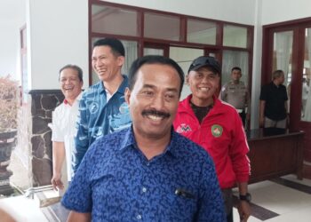 Muh Samanhudi Anwar usai memenangkan pemilihan Ketua KONI Kota Blitar 2026-2030