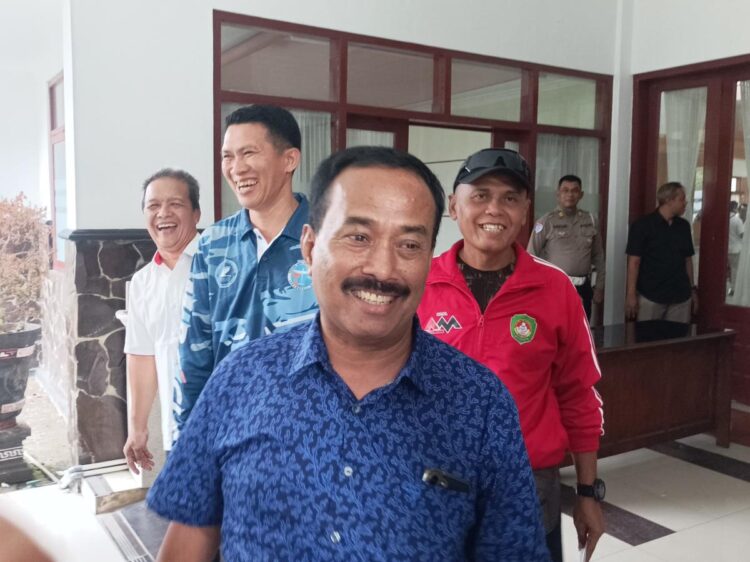 Muh Samanhudi Anwar usai memenangkan pemilihan Ketua KONI Kota Blitar 2026-2030