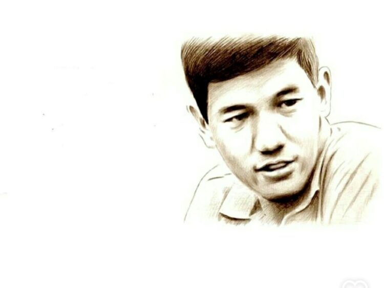 Potret Soe Hok Gie aktivis mahasiswa Indonesia yang kritis terhadap kekuasaan