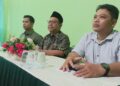 Satgas Etik UNU Blitar memberikan keterangan terkait penonaktifan sementara dosen terduga pelaku pelecehan seksual terhadap mahasiswi